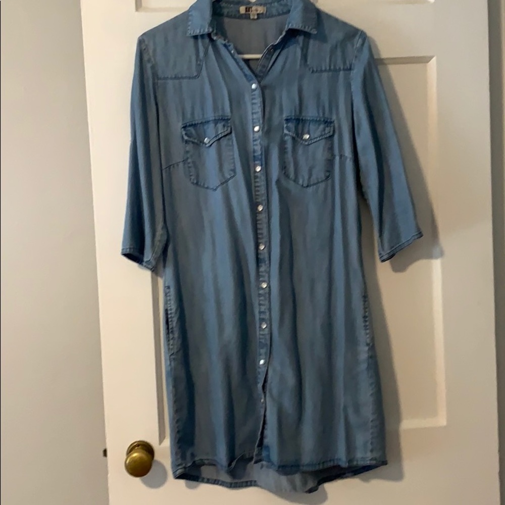 Chambray dress